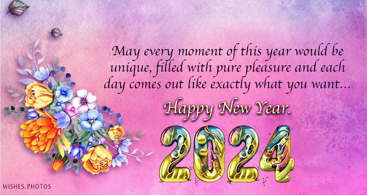 Happy New Year Wishes For Facebook ^ May every moment of this unique, filled with pure pleasure and each year would be day comes out like exactly what you want